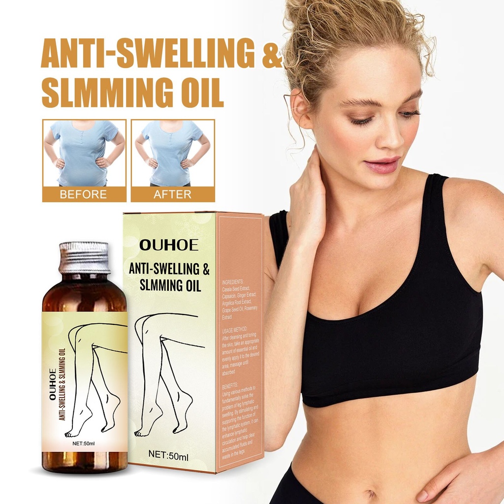 OUHOE Dầu Slimming Body, Giúp Giảm Sưng Chân, Tạo Hình Và Siết Chặt Các Cơ