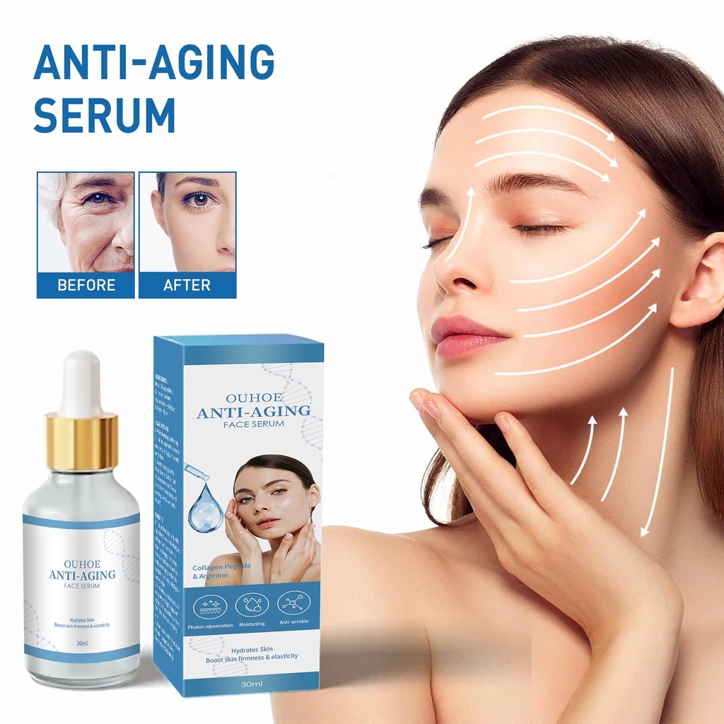 Essence chống nhăn OUHOE Hyaluronic Acid, giảm vết nhăn, cấp ẩm, làm trẻ hóa và săn chắc da