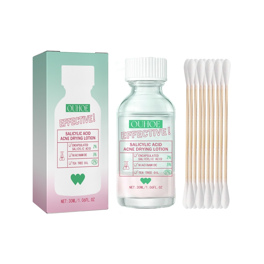 Nước Hoa Hồng Acide Salicylic OUHOE Giúp Chăm Sóc Da Nhờn, Làm Mịn Lỗ Chân Lông và Cung Cấp Độ ẩm Cho Da Mặt