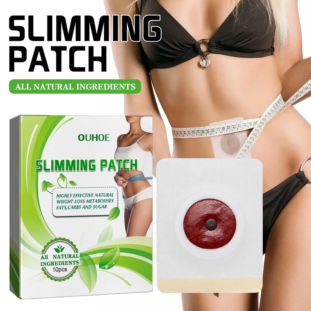 Miếng dán bụng giảm cân OUHOE Herbal, làm đẹp cơ thể với miếng dán bụng từ tính