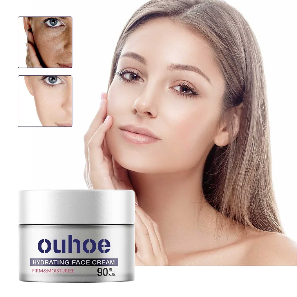 Kem dưỡng ẩm OUHOE, giảm tàn nhang và nếp nhăn, kem dưỡng ẩm làm săn chắc da