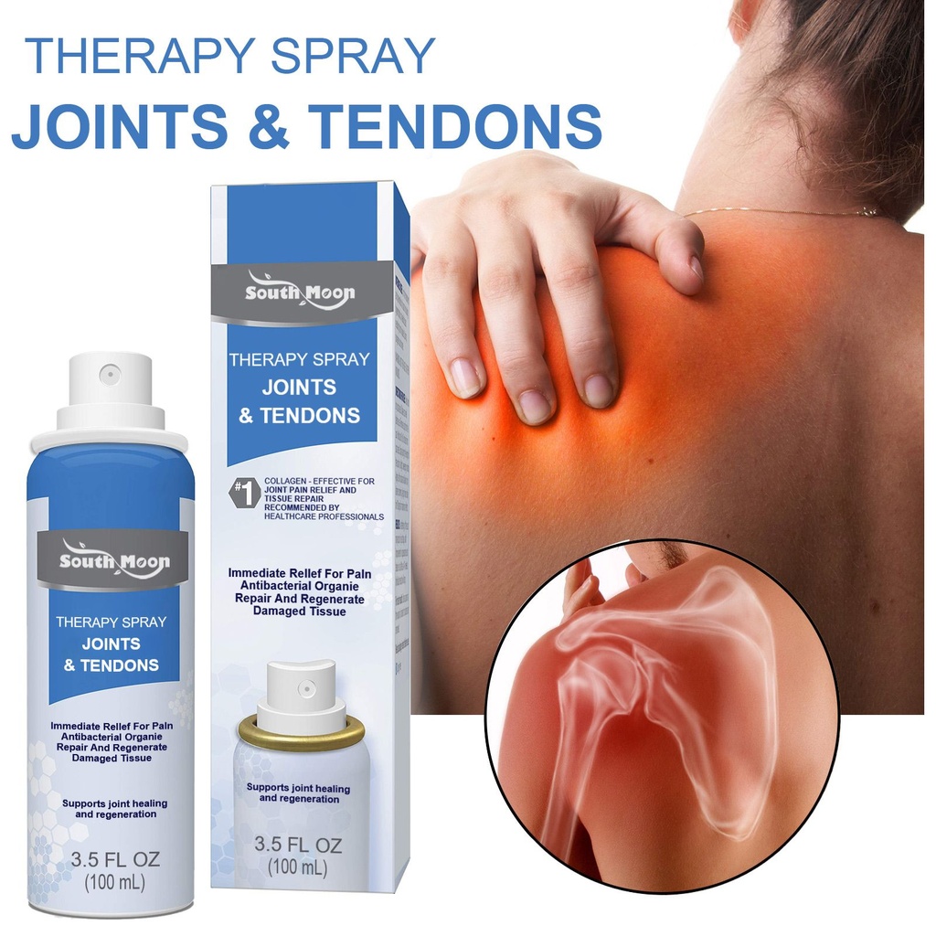 Xịt trị liệu South Moon Joints & Tendons, Massage Giảm Đau Khớp Cổ Tay, Chăm Sóc Khớp Cơ Thể