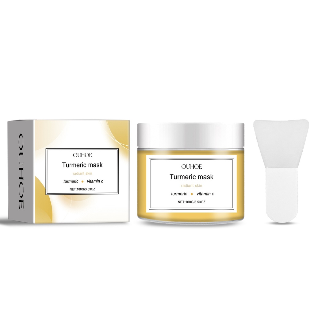 Mặt Nạ Làm Trắng Nghệ OUHOE, Dinh Dưỡng Và Làm Sáng Sắc Tố, Làm Sạch Sâu Và Dưỡng Ẩm