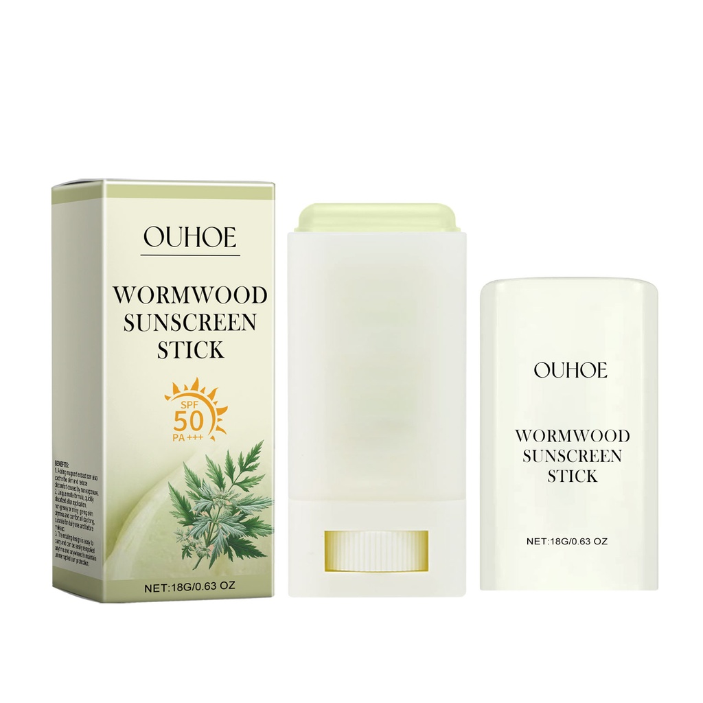 Gậy bảo vệ matte Ouhoe cho mùa hè, bảo vệ chống cháy nắng UV tươi mát, gậy ứng dụng ngoài trời dễ mang theo