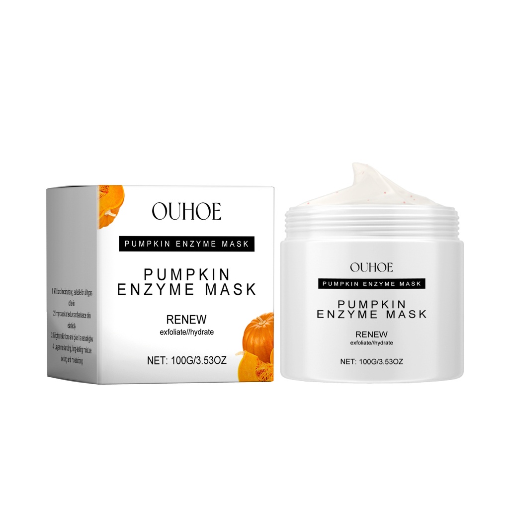 Mặt Nạ Enzyme Bí Đao Ouhoe Làm Sạch Sâu Lỗ Chân Lông Dưỡng Da Mềm Mịn