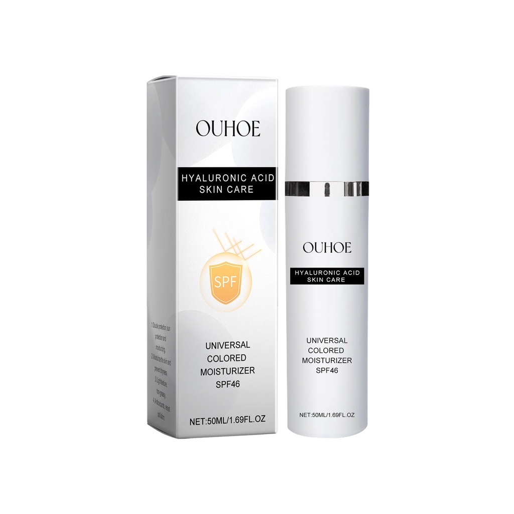 Sản Phẩm Chăm Sóc Da Hyaluronic OUHOE, Bảo Vệ UV Ngoài Trời, Kem Bảo Vệ Cấp Ẩm Đa Chức Năng Mềm Mại