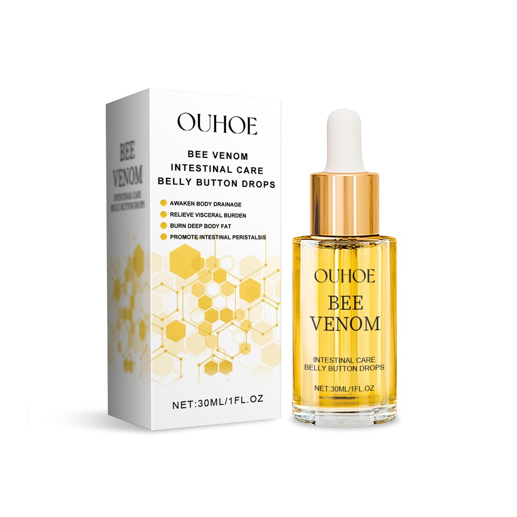 Essence Chăm Sóc Rốn Ouhoe Beespoison Essence Chăm Sóc Cơ Thể Venin Ong, Essence Bôi Rốn Giảm Cân