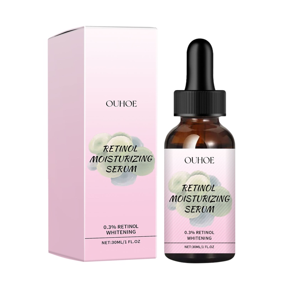 OUHOE Serum Cung Cấp Độ Ẩm Retinol, Serum Chống Nhăn Nhẹ và Dưỡng Ẩm Cho Mặt Với Vitamin C