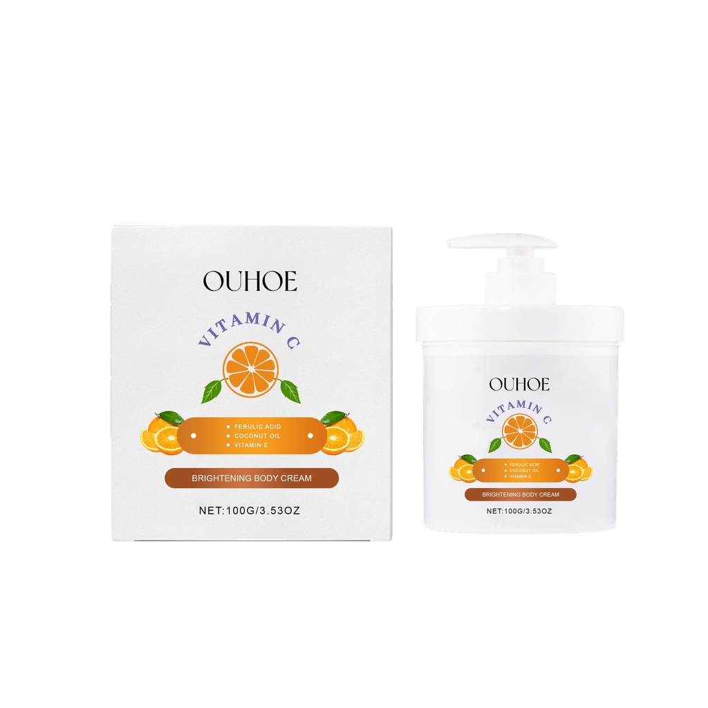 OUHOE Kem dưỡng ẩm vitamin C, cấp nước, dưỡng ẩm và làm sáng da toàn thân
