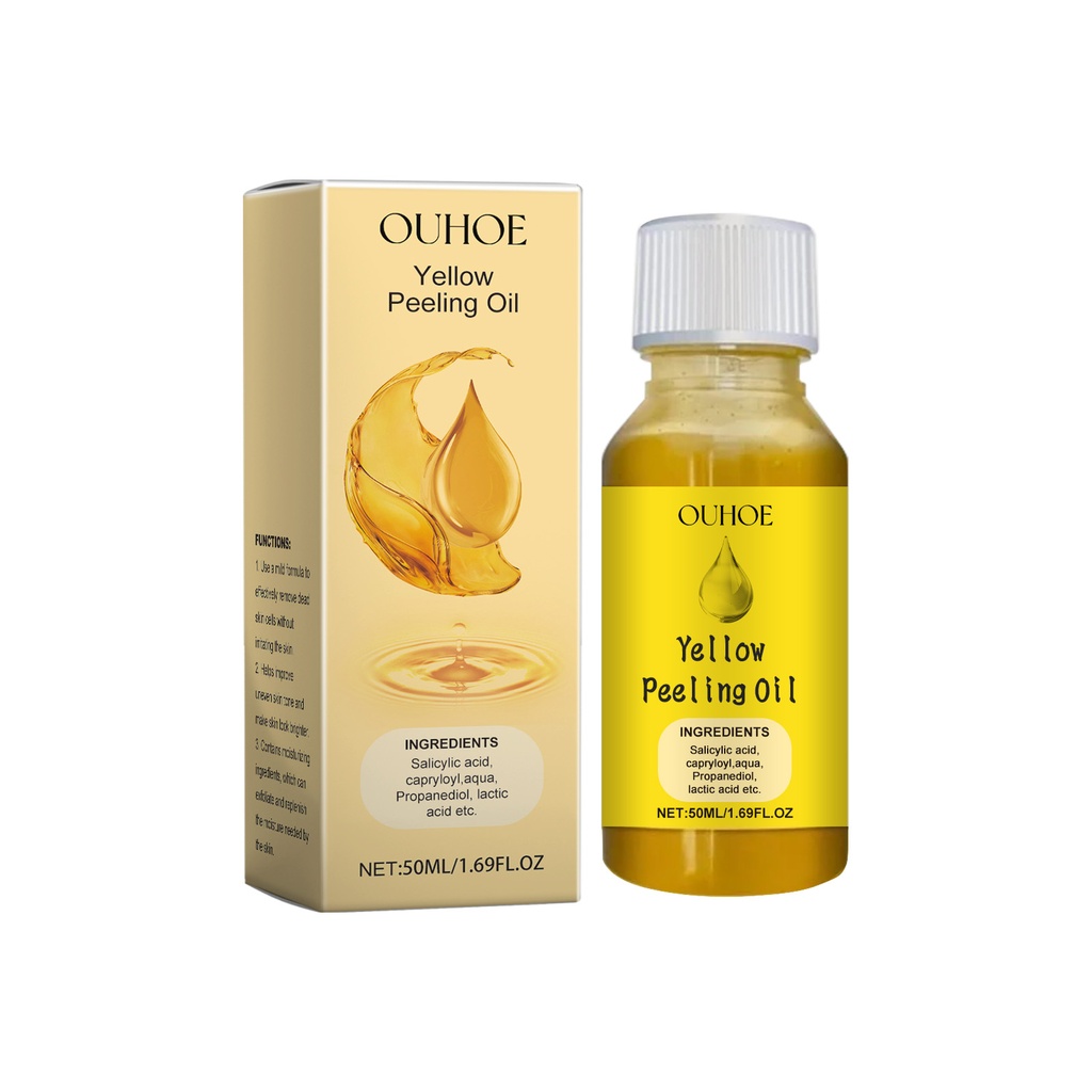 Dầu Tẩy Tế Bào Chết OUHOE Làm Sạch Nhẹ Nhàng, Cung Cấp Độ Ẩm Và Làm Sáng Da Cơ Thể