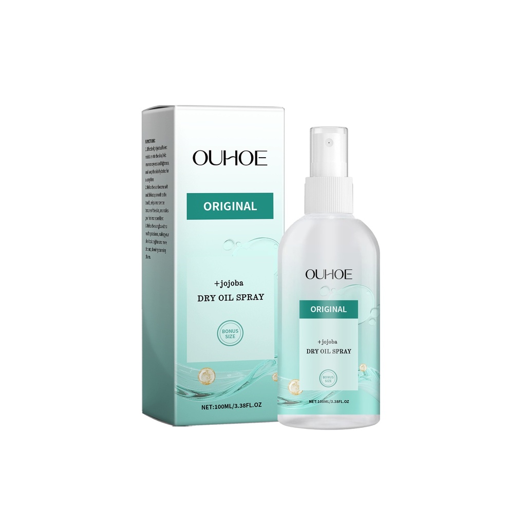 OUHOE Xịt Dầu Dưỡng Ẩm Cho Cơ Thể, Dưỡng Ẩm Da Khô Nhẹ Nhàng, Dầu Chăm Sóc Massage Da