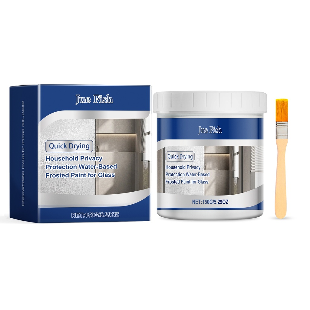 Sơn chà gương nước Jue-Fish, sơn nhanh, chống thấm nước, bảo trì đã được sản xuất lại với kính chà