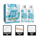 Keo trong suốt siêu mỏng Jue-Fish, Keo AB, Keo làm mẫu được tự làm, Keo Epoxy cứng nhanh