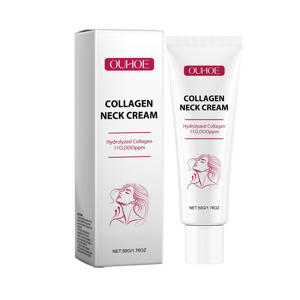 OUHOE Collagen Kem Dưỡng Ẩm Cổ, Cung Cấp Dinh Dưỡng Và Chăm Sóc Da Cổ