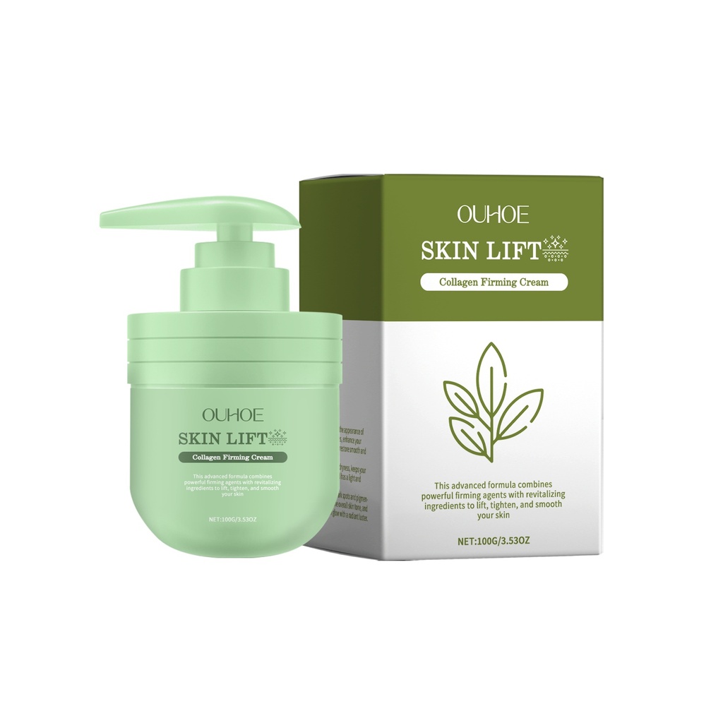 Kem làm săn chắc collagen OUHOE cấp ẩm và làm mềm cho làn da mặt nhạy cảm có nếp nhăn