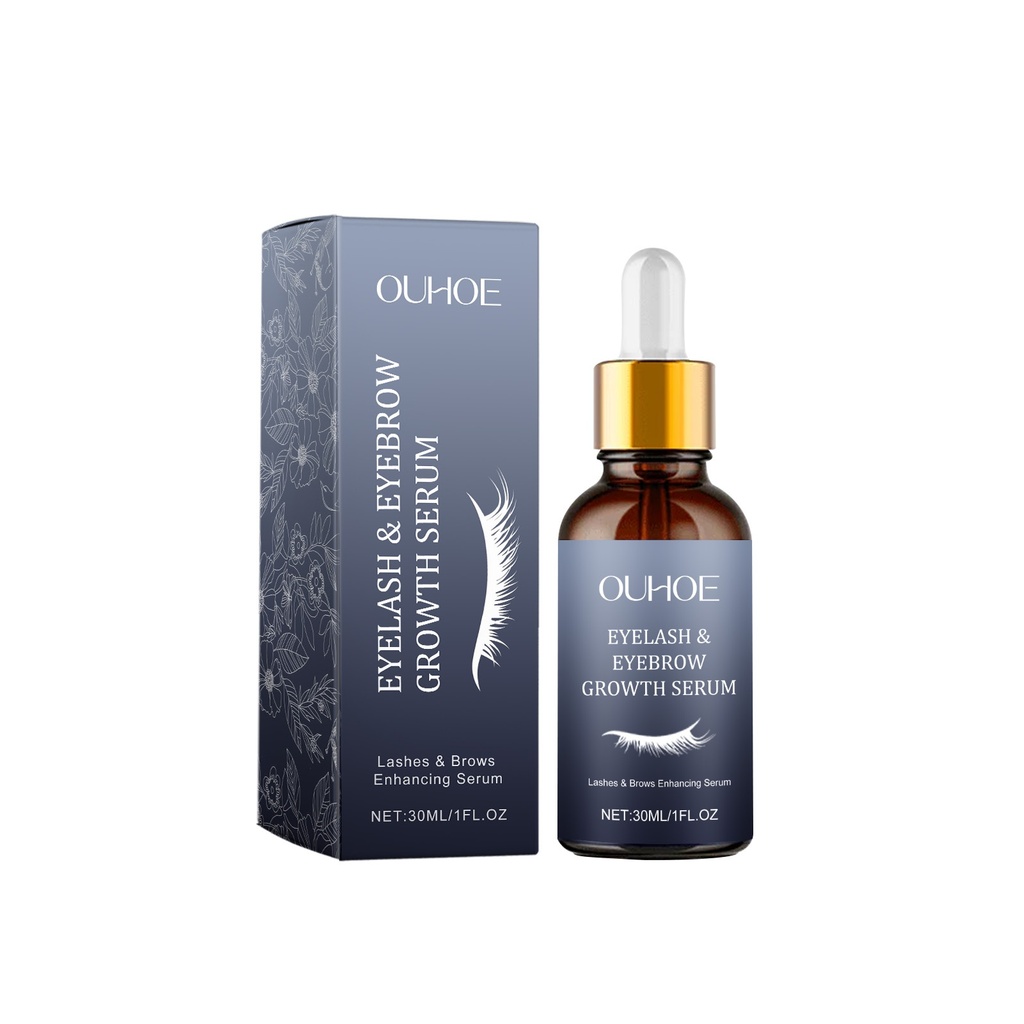 Mascara OUHOE Chăm Sóc Nhẹ Nhàng Hàng Ngày, Dưỡng Lông Mi và Lông Mày, Duy Trì Độ ẩm Tại Gốc