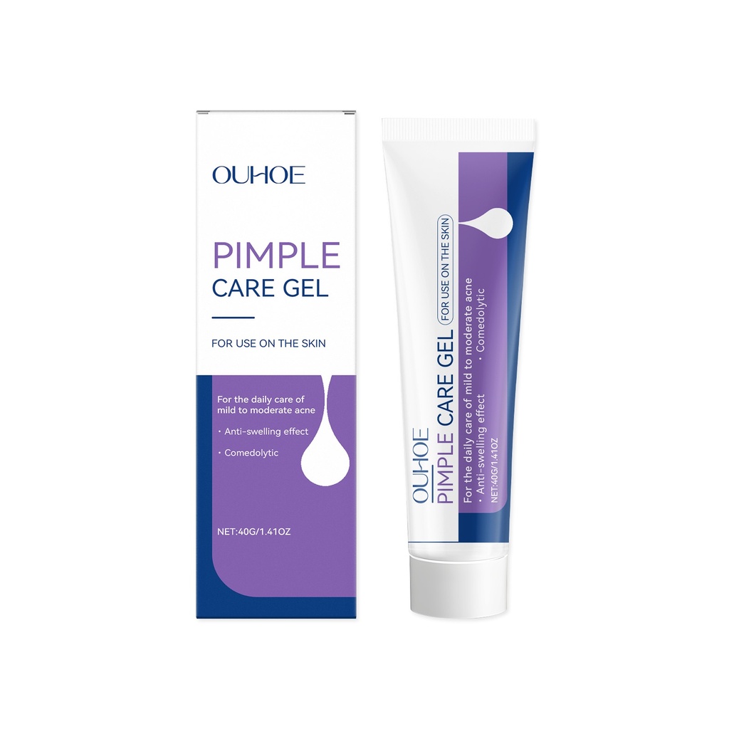 OUHOE Gel Dịu Da Chống Gai Đen, Làm Sạch Từ Lỗ Chân Lông, Loại Bỏ Mụn, Đóng Lỗ Và Cung Cấp Độ Ẩm Hàng Ngày