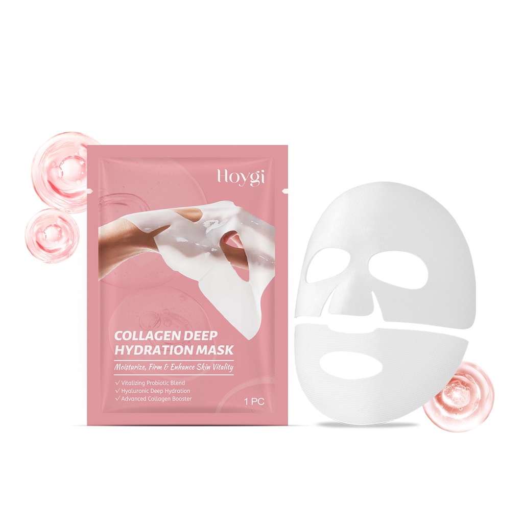 Mặt Nạ Dưỡng Ẩm và Chống Nếp Nhăn Collagen Hoygi (Túi) Ba Trong Một Mặt Nạ Dưỡng Ẩm, Dinh Dưỡng và Cung Cấp Nước cho Làn Da Mịn Màng và Mềm Mại