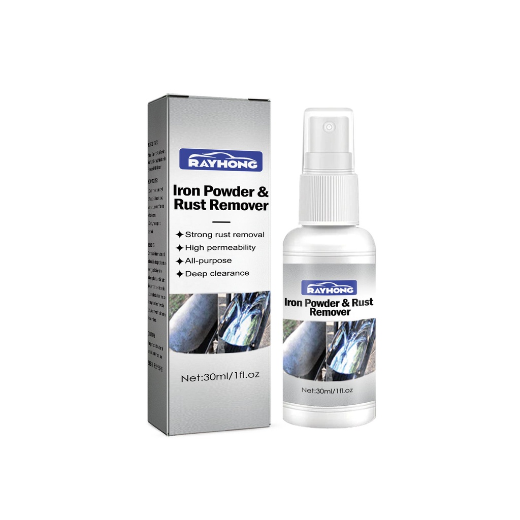 Rayhong Bột Sắt & Tẩy Gỉ, Tẩy Gỉ Kim Loại Đa Chức Năng Cho Ô Tô Và Bảo Trì Ống Xả Xe Máy