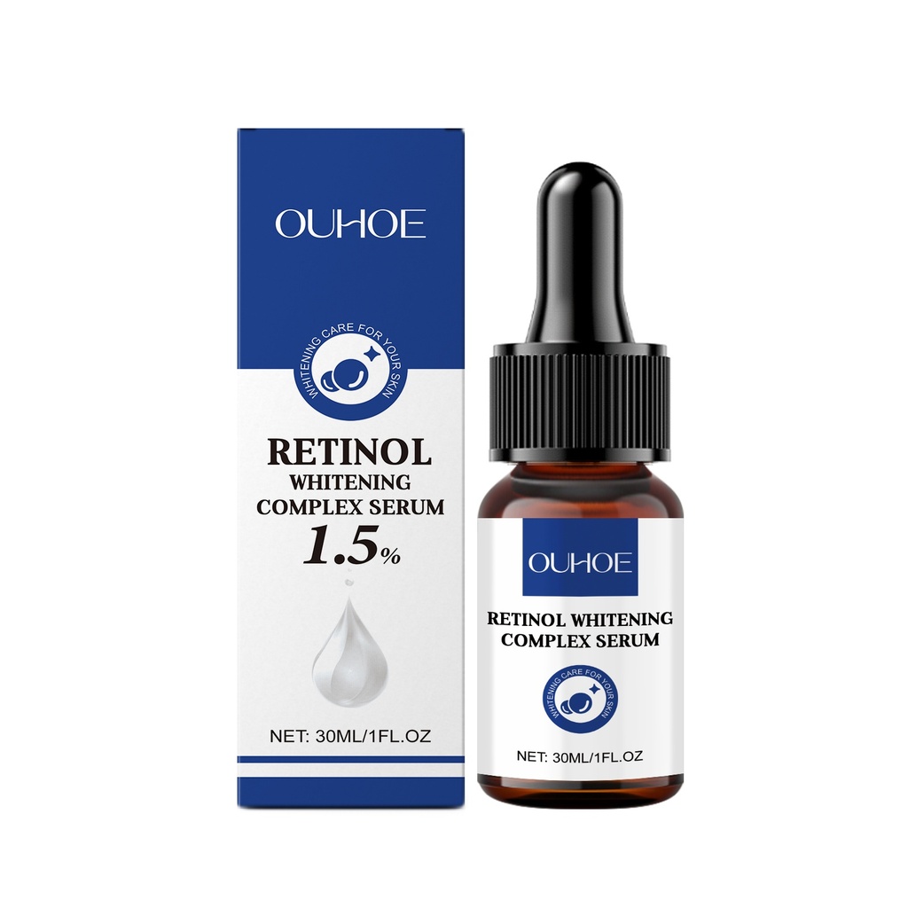 Tinh chất làm sáng Retinol OUHOE, Dầu thực vật cung cấp độ ẩm, làm sáng và dưỡng ẩm cho da