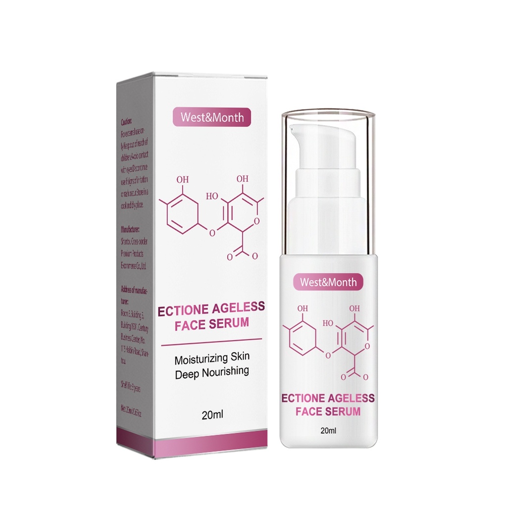 Serum mặt không tuổi Ecotone West&Month, Dưỡng ẩm, nâng cơ và phục hồi rào cản da, tinh chất chống nhăn