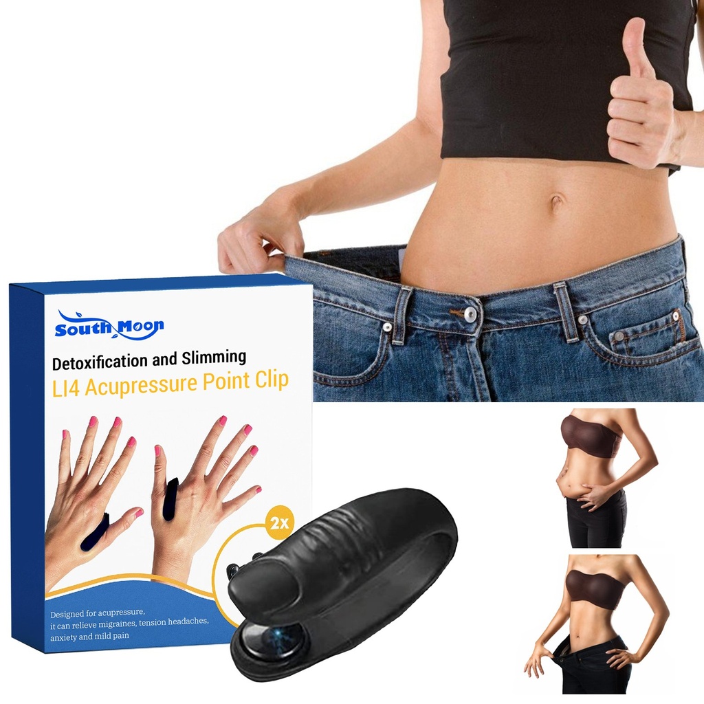 Kẹp Điểm Châm Cứu LI4 Detox và Giảm Cân South Moon, Kẹp Ngón Tay Thon Gọn Da Cơ Thể