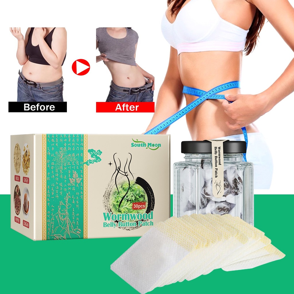 Miếng dán giảm cân detox South Moon, miếng dán thảo dược giảm vòng bụng