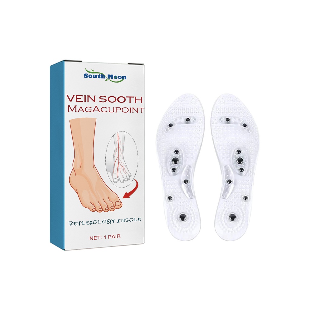 Chăm sóc tĩnh mạch Moon Nam Magacupoint, Massage chân để giảm sưng tấy chân, Chăm sóc đế giày massage chân giun đất