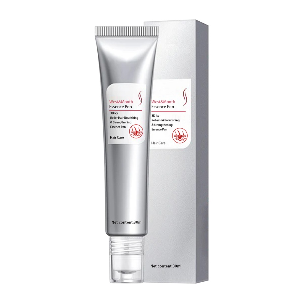 West&Month Bút Tinh Chất Tăng Cường Tóc, Điều Trị Massage Da Đầu, Cung Cấp Độ Ẩm Cho Rễ Tóc, Làm Mềm Và Dày Tóc
