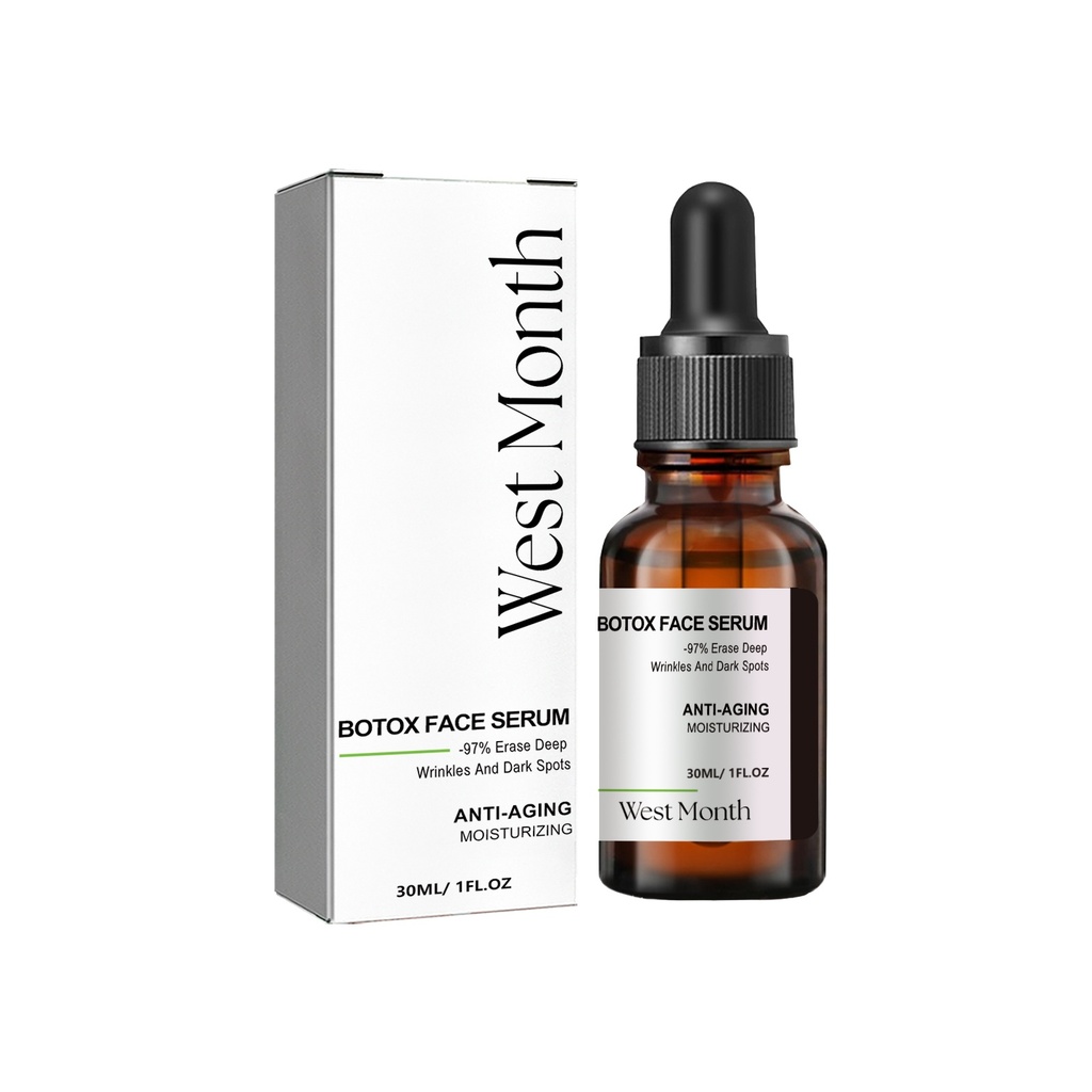 Serum Làm Tăng Cường Và Nâng Cơ Mặt West&Month, Làm Sáng Các Nếp Nhăn, Cung Cấp Độ Ẩm Và Làm Chắc Da, Essence Chống Lão Hóa