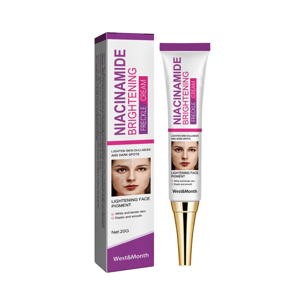 Kem Làm Sáng Da West&Month, Kem Dưỡng Ẩm Làm Sáng Các Đốm Trên Mặt