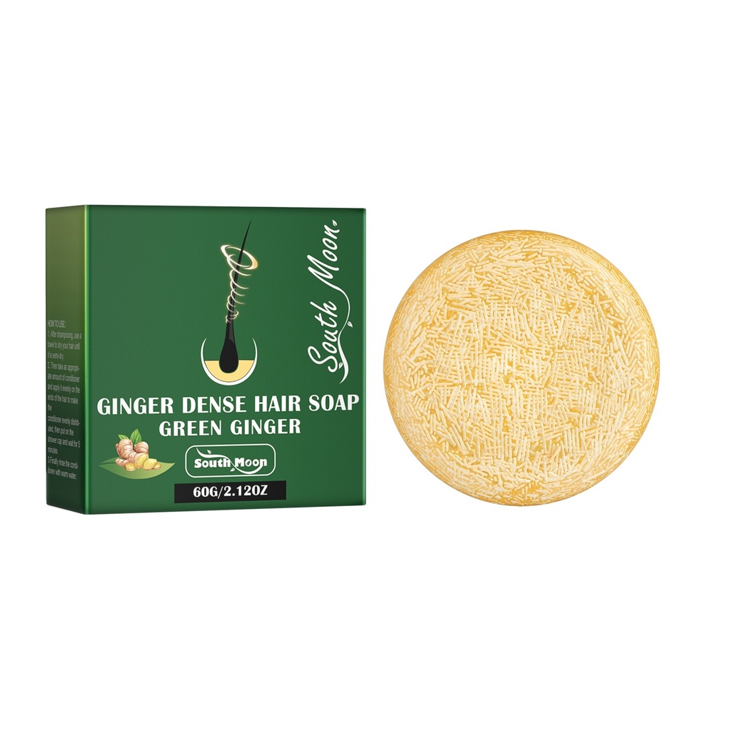 Xà phòng tóc đặc gừng South Moon - Dinh dưỡng và làm sạch tóc, bảo trì và củng cố tóc, chăm sóc da đầu đa năng