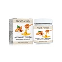 Muối tắm hạnh nhân mật ong West&Month, tẩy tế bào chết làm sạch da gà, cấp ẩm và trẻ hóa da