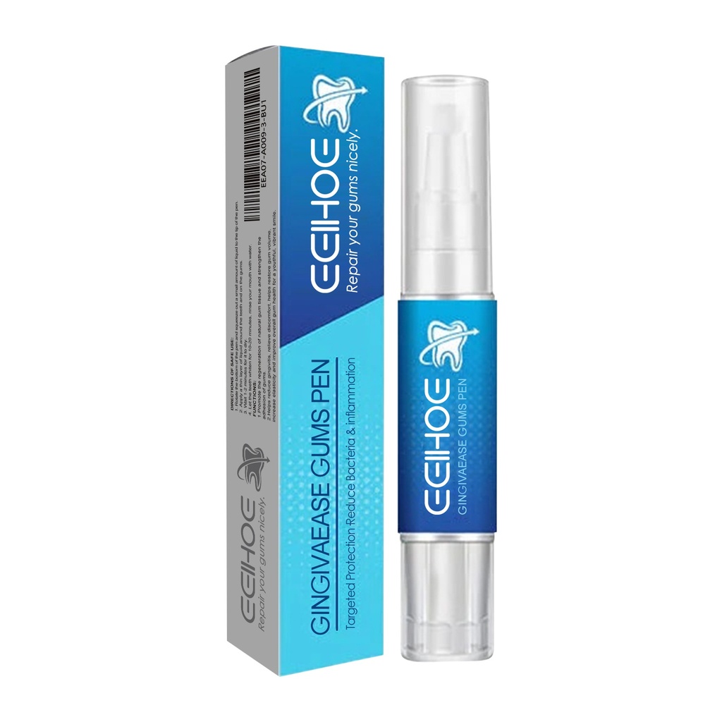 Bút sửa chữa nướu EELHOE, làm sạch vết bẩn trên răng, chăm sóc nướu, hơi thở thơm mát
