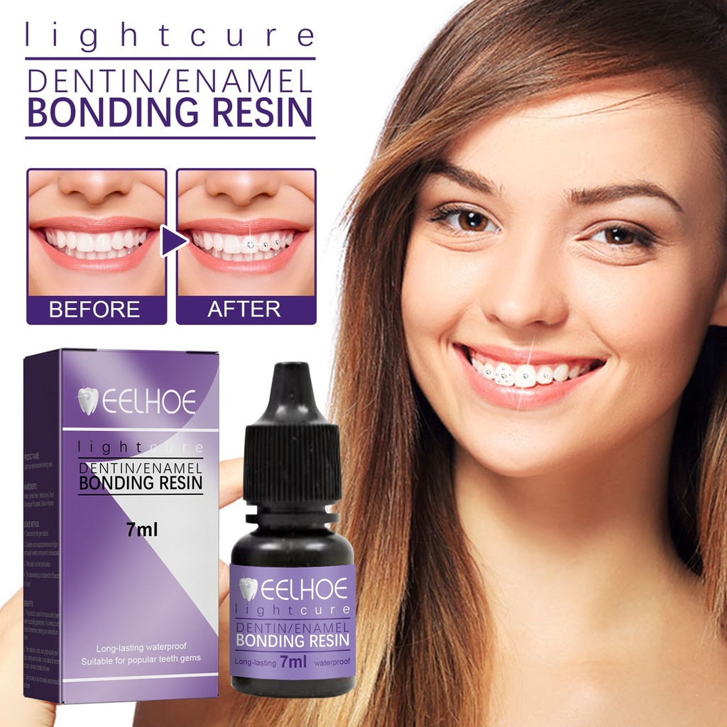 Keo trang trí gem răng EELHOE, keo dán trang sức thời trang DIY