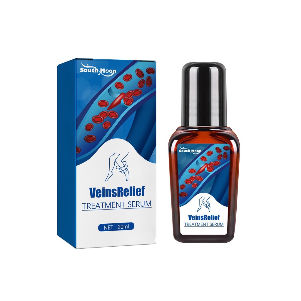 Serum điều trị tĩnh mạch Moon Nam, giảm đau cong chân, tạo cảm giác thoải mái cho tĩnh mạch chân giun đất