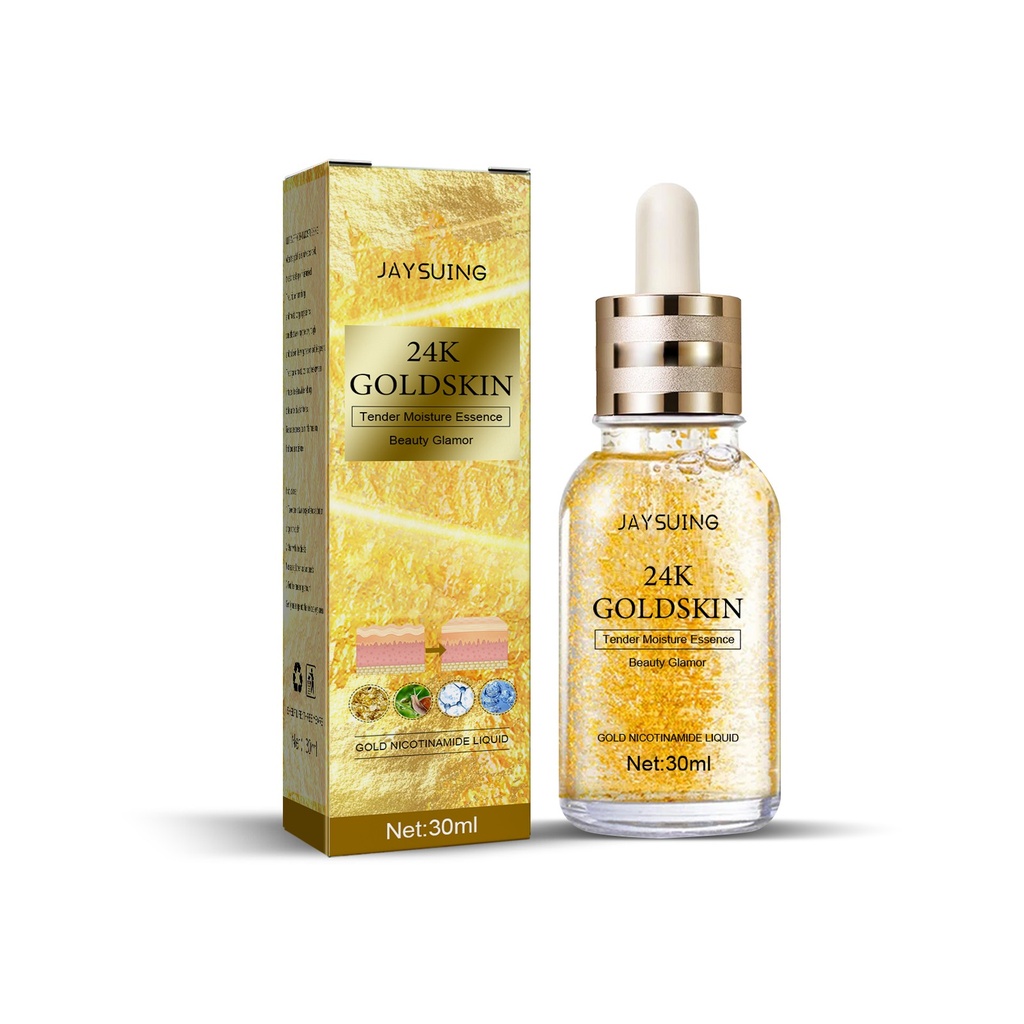 Serum nâng cơ collagen vàng 24K, làm săn chắc, làm sáng da, cung cấp độ ẩm và giảm nếp nhăn
