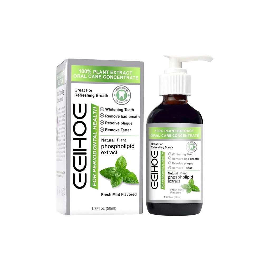 EELHOE Tinh Chất Chăm Sóc Răng Miệng, Concentré Chăm Sóc Răng Miệng Giúp Răng Sạch, Hơi Thở Thoải Mái