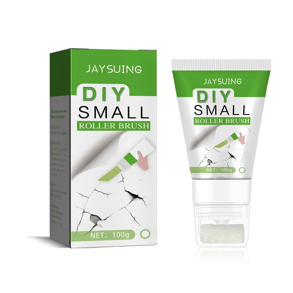 Sơn Tường Sửa Chữa Jaysuing Bảng Cuộn Nhỏ Màu Trắng Che Phủ Vết Mốc Tường Đổi Mới Sửa Chữa Vết Nứt Sơn