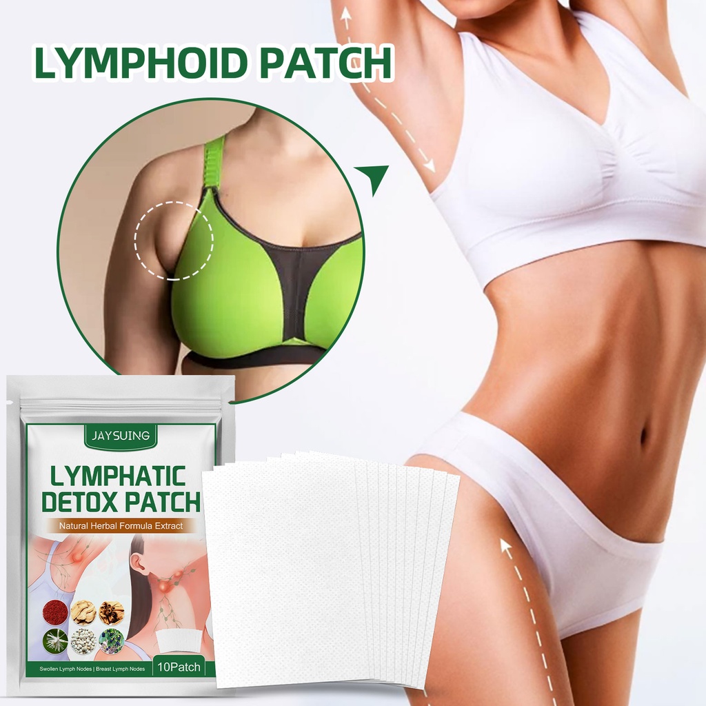 Jaysuing Lymph Patch, Phụ Kiện Tai Cổ Nách Ngực Bẹn Khối Cứng Tuyến Vú Lymph Patch
