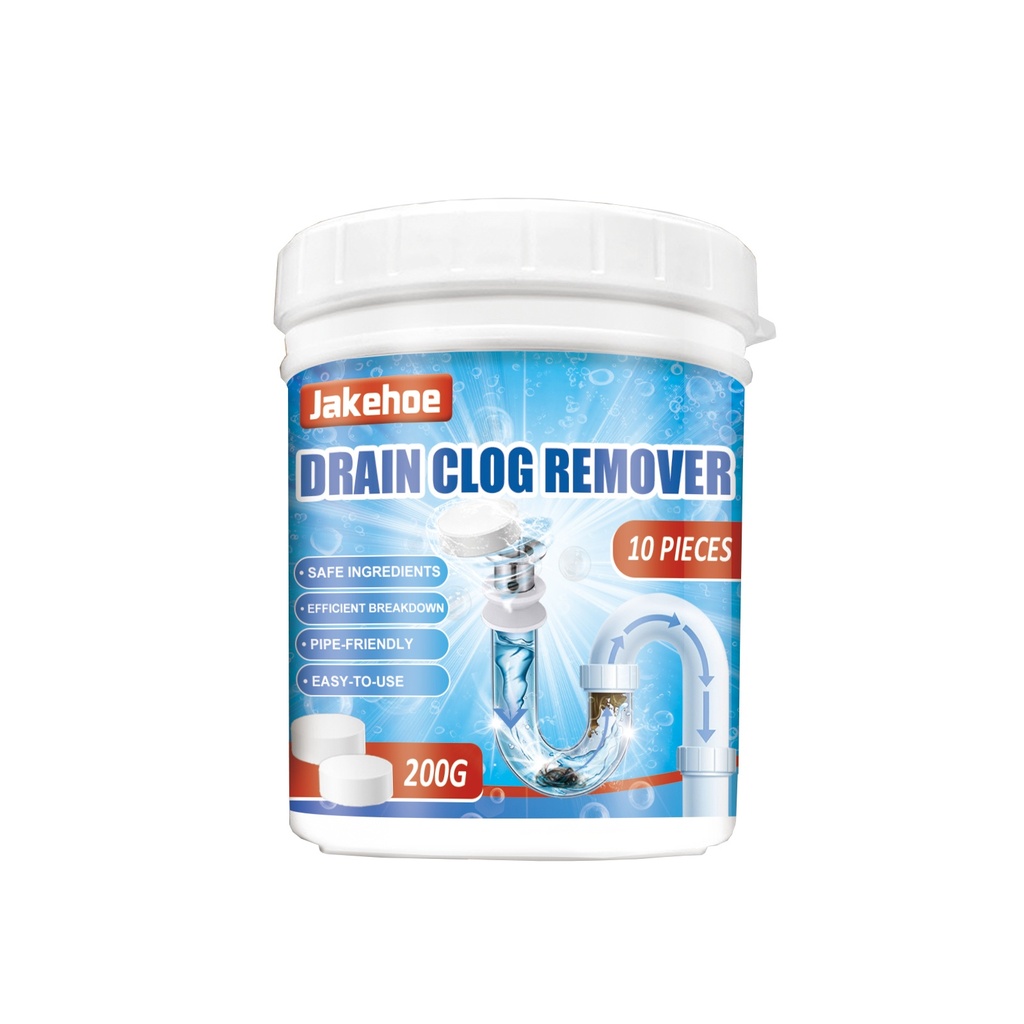 Viên nén làm sạch thông tắc ống Jakehoe, thông tắc ống bồn rửa bếp và bồn cầu