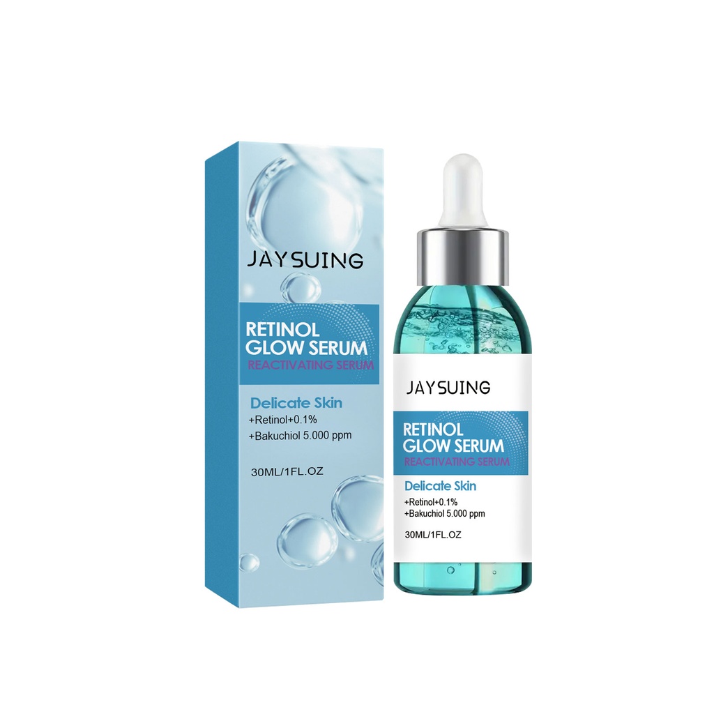 Jaysuing Serum Retinol Glow, Giảm Nếp Nhăn, Ràng Buộc Da và Dưỡng Ẩm Cho Da