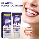 Kem Đánh Răng Tím Làm Trắng Răng Jaysuing, Kem Đánh Răng Làm Sạch Loại Bỏ Hôi Miệng Tươi Mát