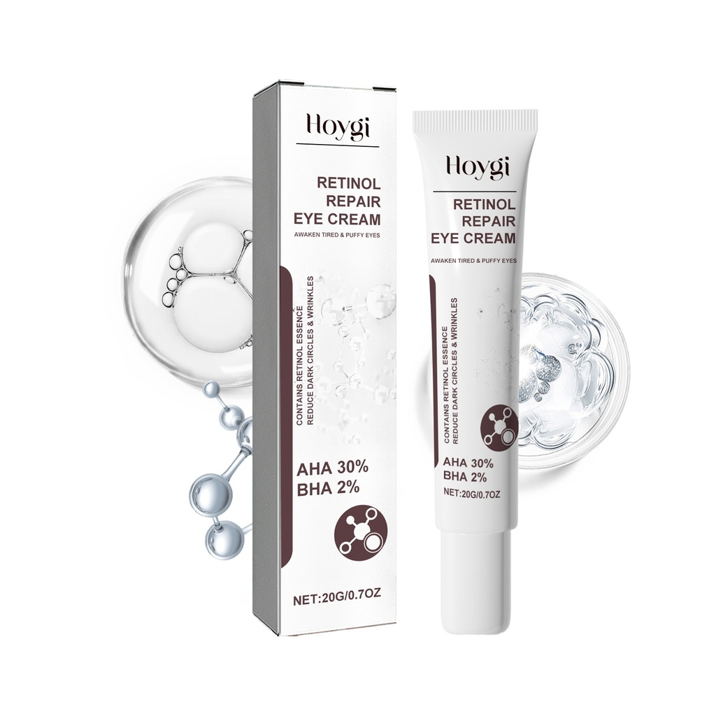 Kem Mắt Hoygi Retinol Repair, Giảm Nếp Nhăn, Đường Nhỏ, Túi Mắt, Quầng Thâm, Làm Sáng Da, Kem Chống Nhăn