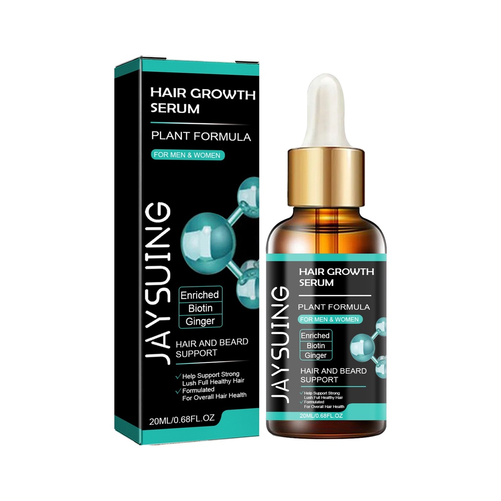 Serum Tăng Trưởng Tóc Jaysuing, Sửa Chữa Dưỡng Ẩm Tóc Khô Ngắn Nóng Tính Ngăn Ngừa Tăng Cường Tóc, Chăm Sóc Tóc Dày