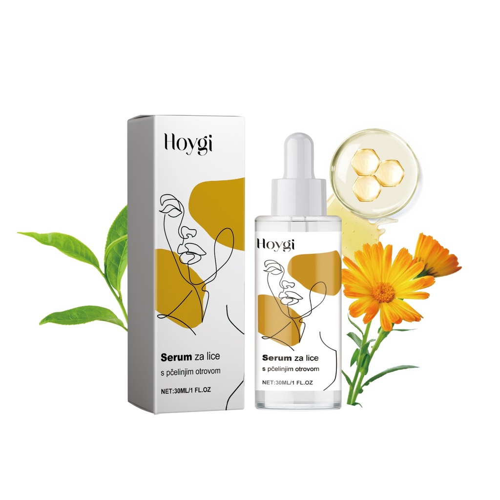 Hoygi Serum Za Lice S Pčelinjim Otrovom, Làm Mờ Nếp Nhăn Mí Mắt Da Mềm Mại Duy Trì Độ Ẩm Essence Chống Lão Hóa