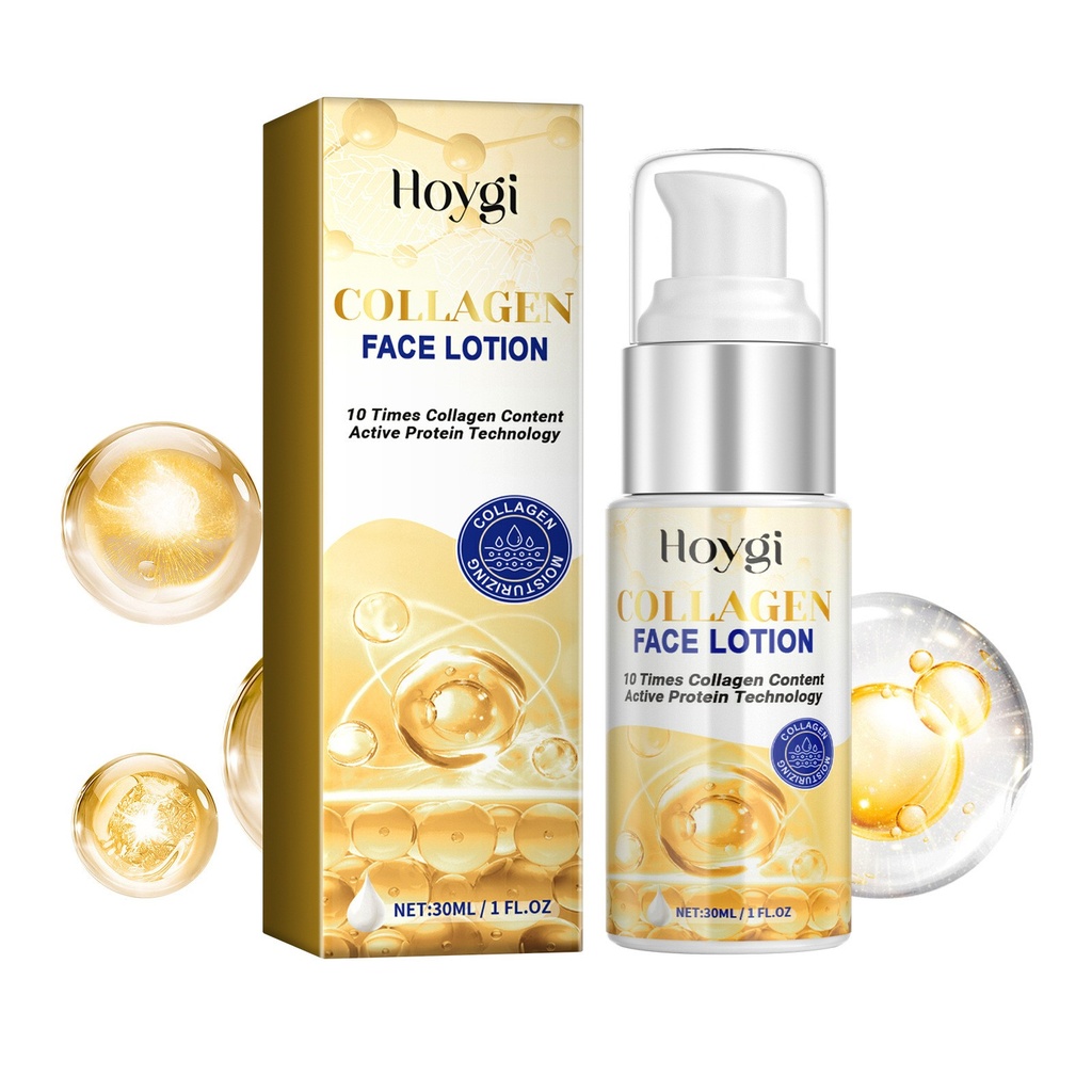 Sữa dưỡng collagen Hoygi, cấp ẩm, dưỡng ẩm và làm săn chắc làn da mặt, làm sạch, chống nhăn, chống lão hóa