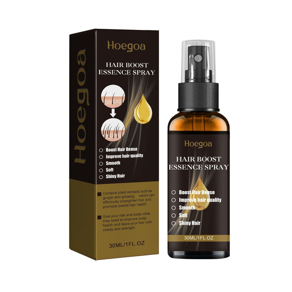 Xịt tăng cường tóc Hoegoa, xịt điều trị tóc chắc khỏe và dày chống rụng tóc