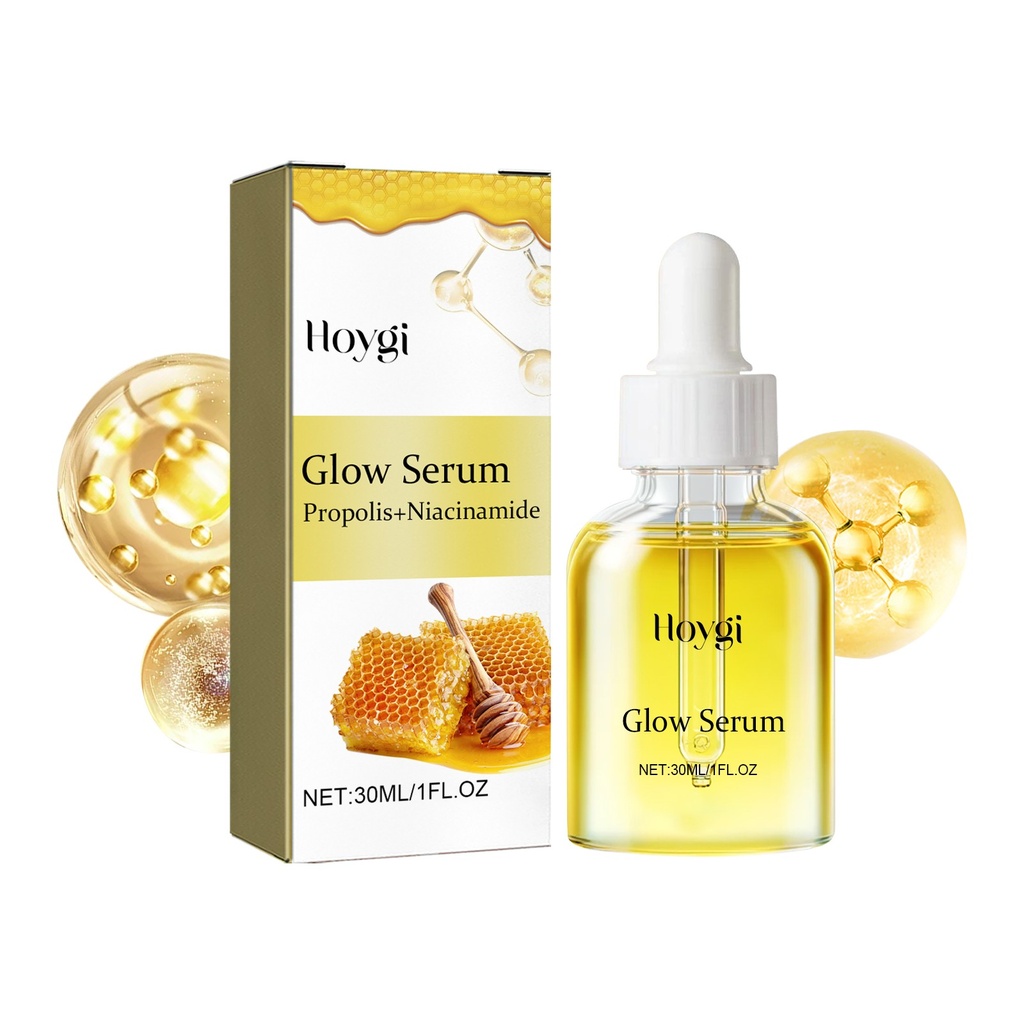 Serum Glow Hoygi, cấp ẩm và làm trắng da giúp giảm đốm và nếp nhăn trên mặt