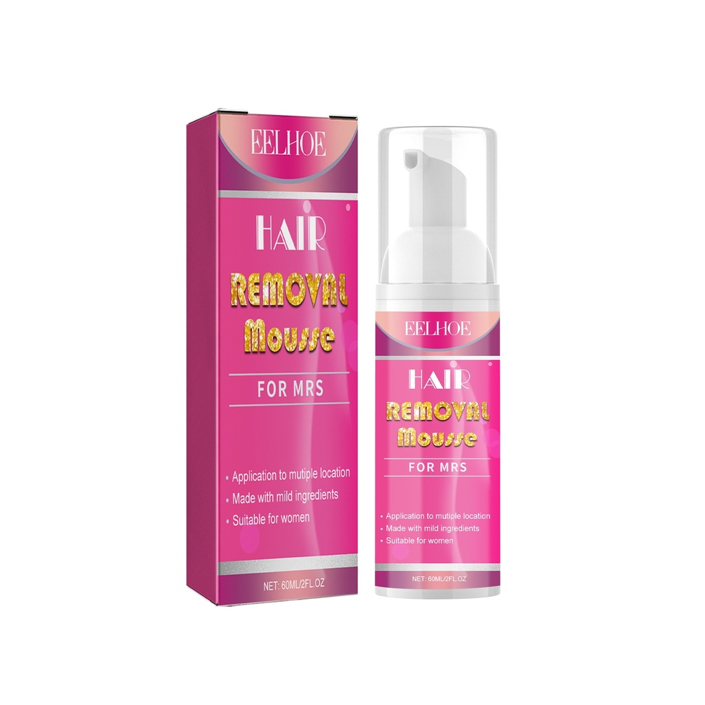 Mousse Tẩy Lông EELHOE Dành Cho Bà, Tẩy Lông Vùng Nách và Toàn Thân Mềm Mịn, Dưỡng Ẩm, Làm Mát